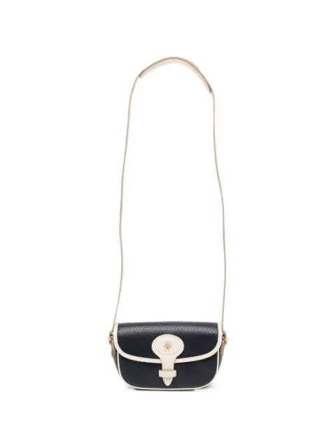 Bally perforated  cross body bag