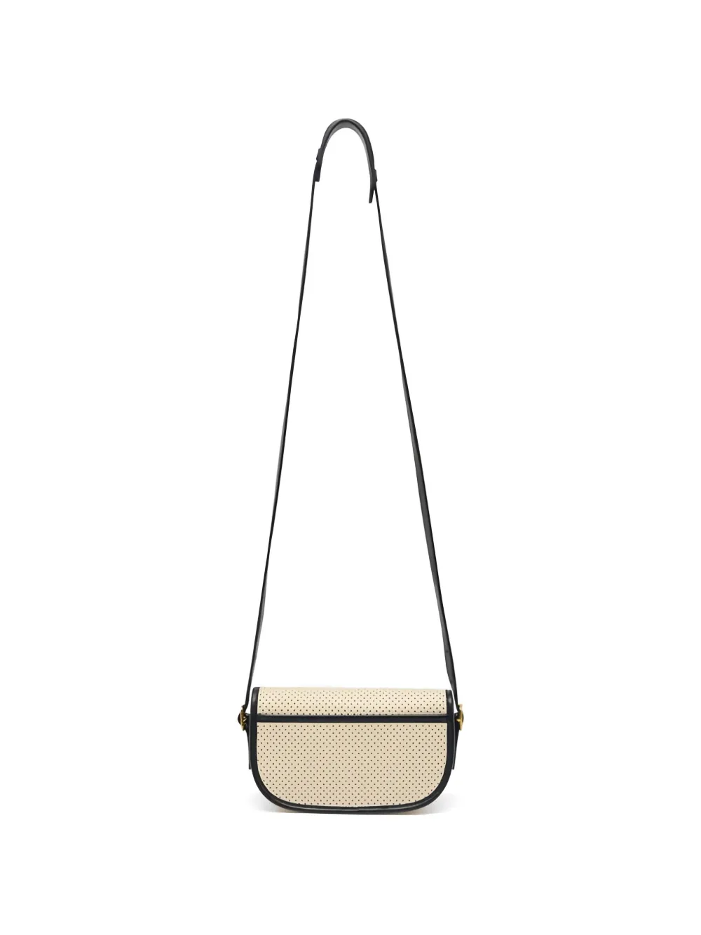 Bally Tennis Collection crossbodytas met geperforeerd detail Beige