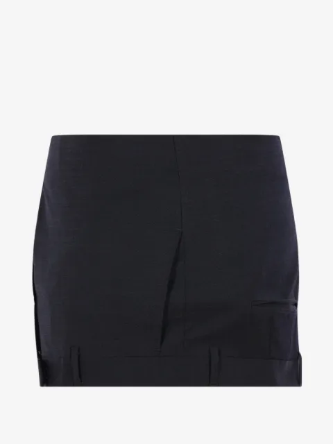 HODAKOVA belt-loop detail mini skirt
