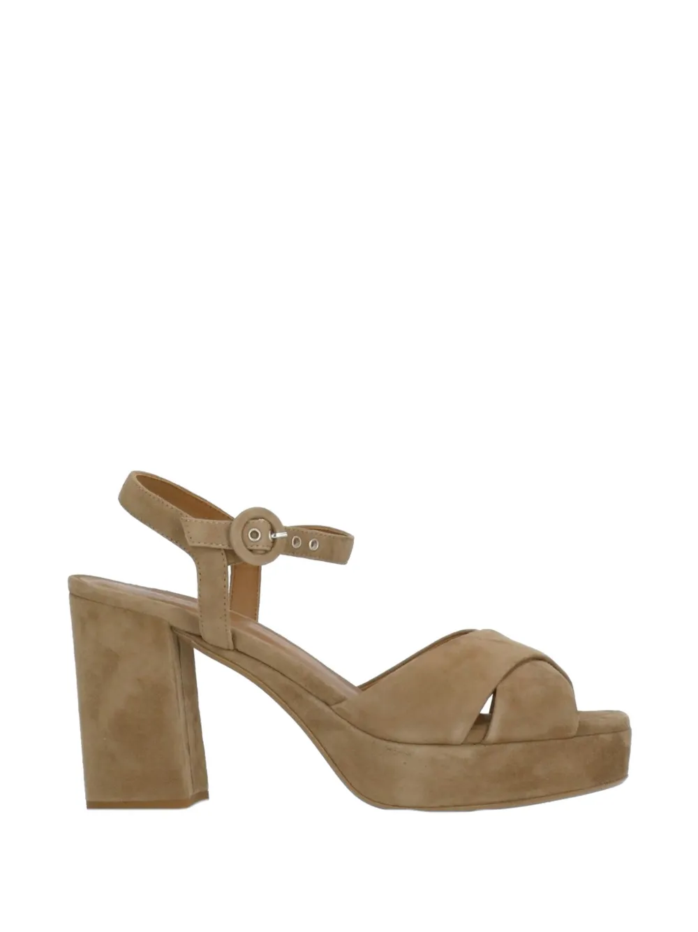 Julie Dee suede heeled sandals Bruin