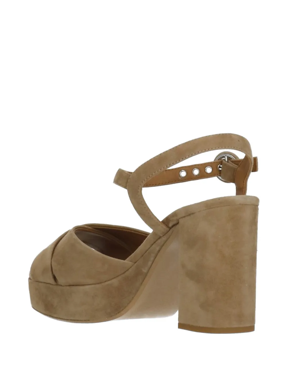 Julie Dee suede heeled sandals Bruin