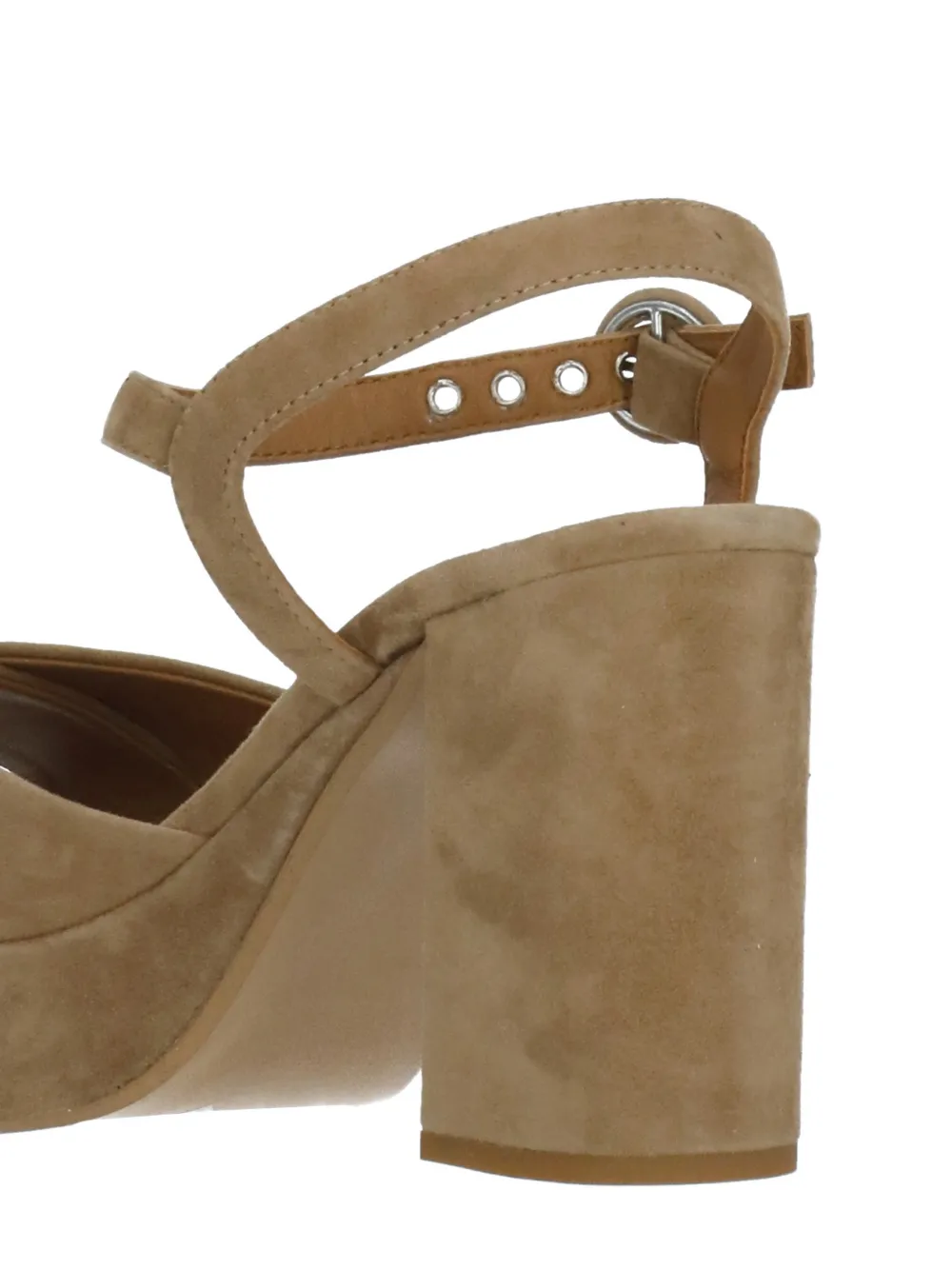 Julie Dee suede heeled sandals Bruin