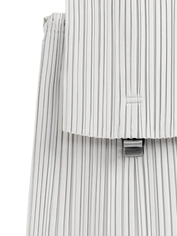 Pleats Please Issey Miyake Pleated Backpack | Grey | FARFETCH