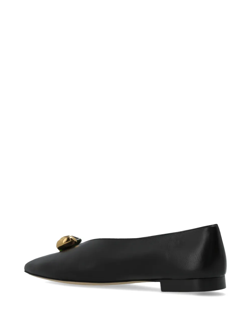 Jimmy Choo Margot embellished ballet flats Zwart