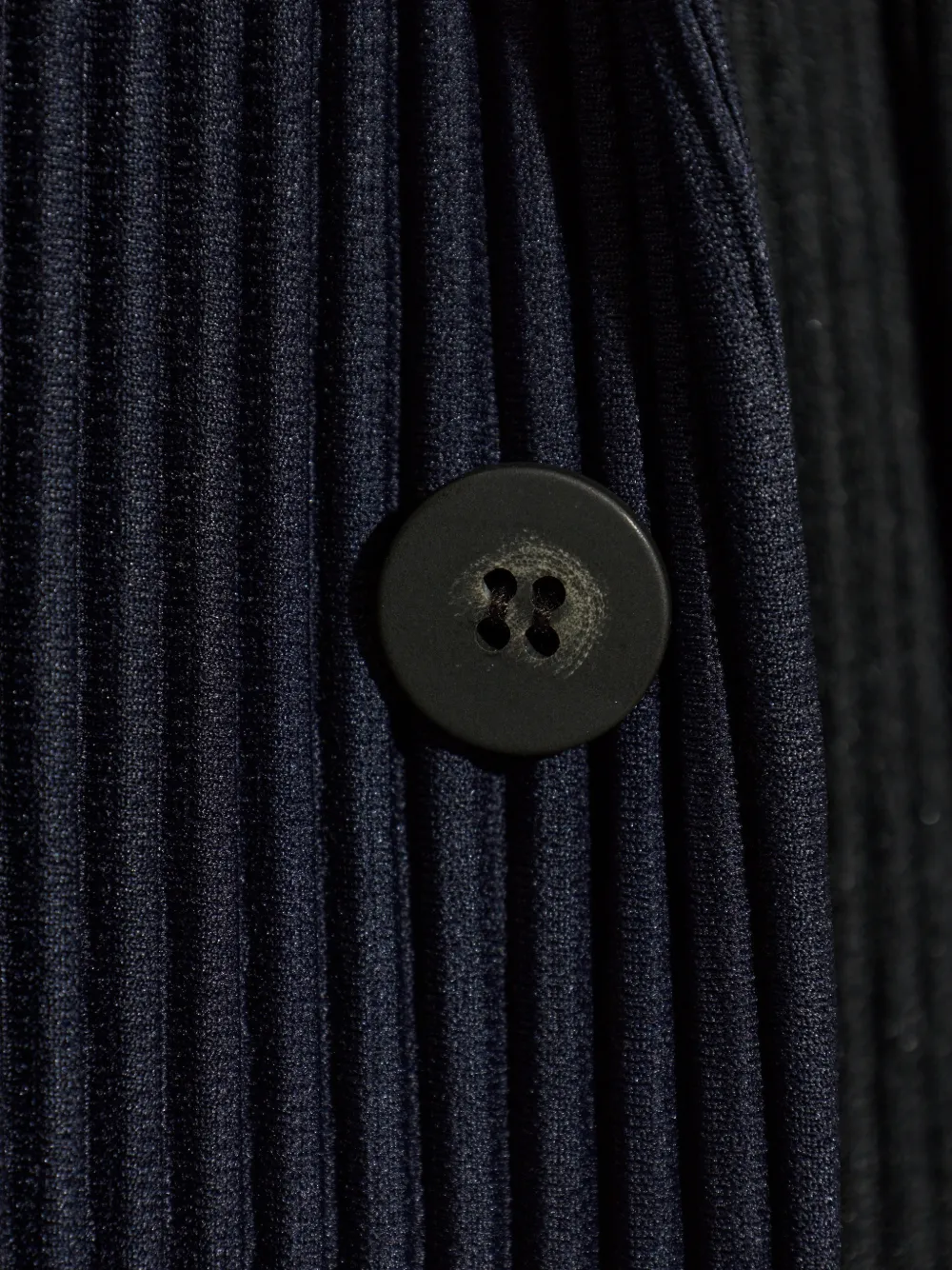 Homme Plissé Issey Miyake Blazer met gekerfde revers en plissé-effect Blauw