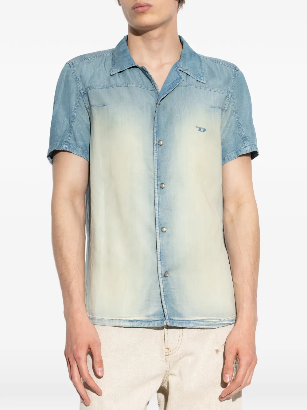 Diesel D-Clarivo-S overhemd Blauw