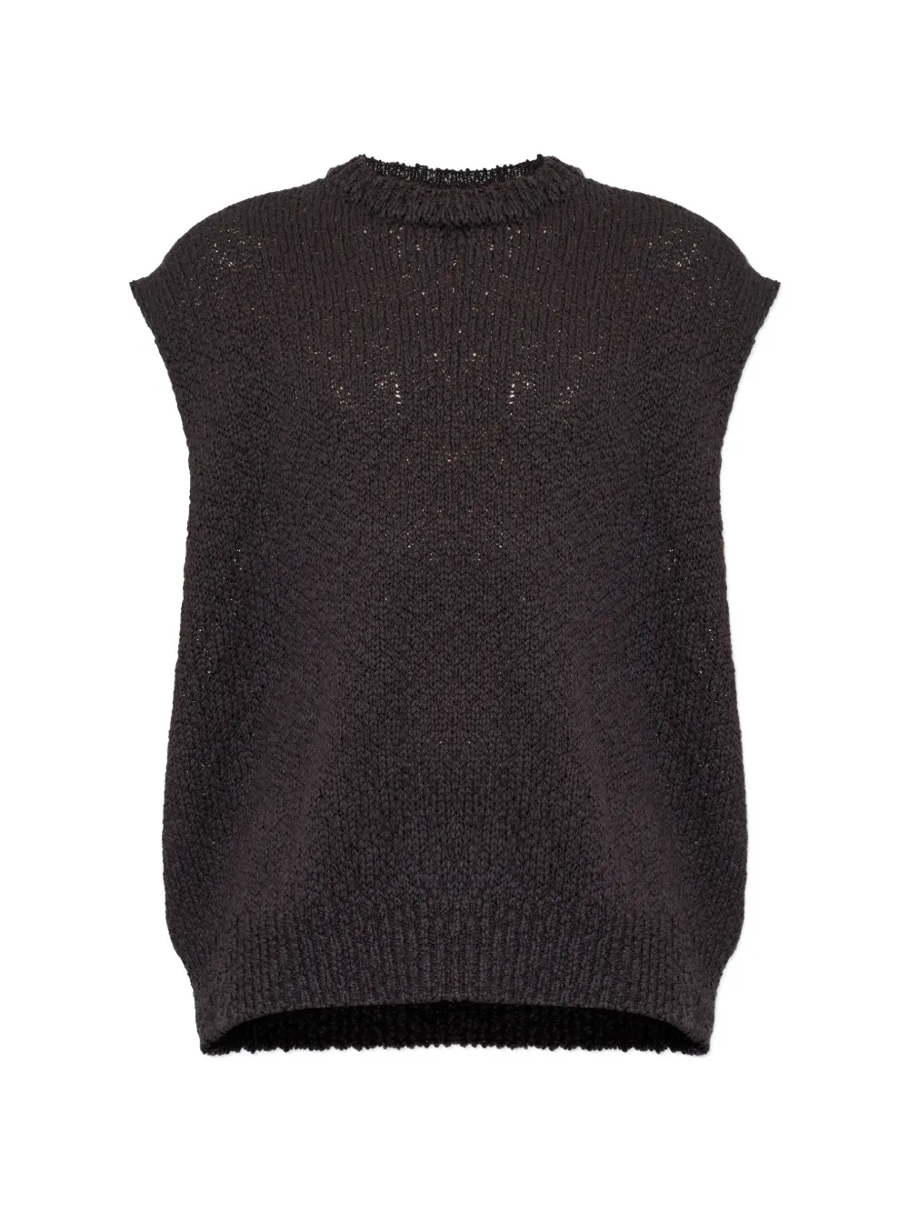 Homme Plissé Issey Miyake Risotto sleeveless sweater - Braun
