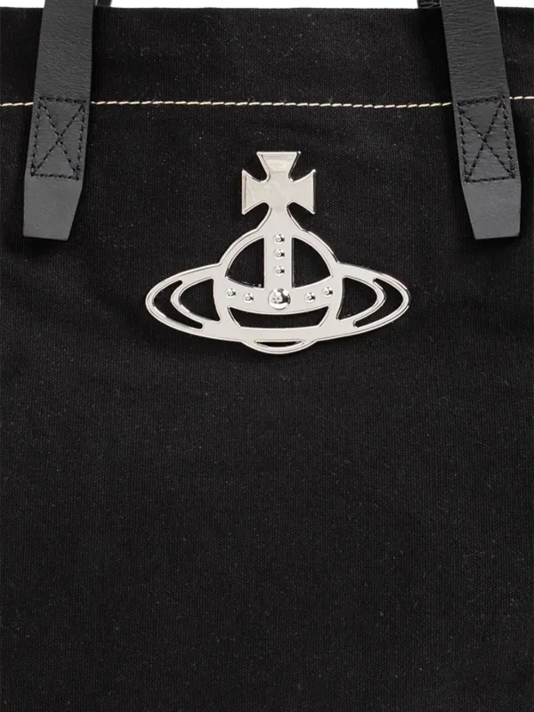 バッグ Vivienne Westwood Y2k Stitch Logo Bag Vivienne Westwood Medium Henry Orb contrast-stitch Tote Bag