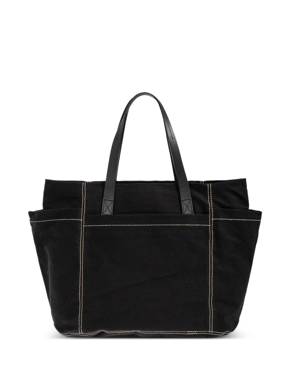 Vivienne Westwood Henry Orb medium shopper met contrasterend stiksel Zwart