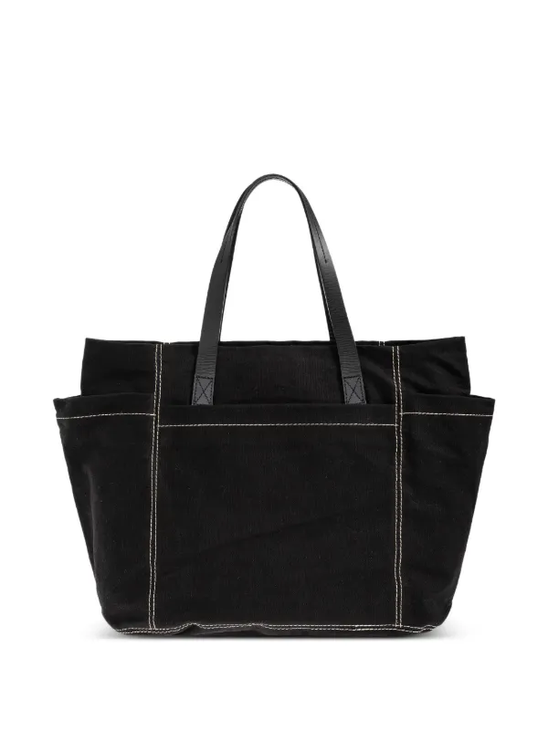 Vivienne Westwood Medium Henry Orb contrast-stitch Tote Bag