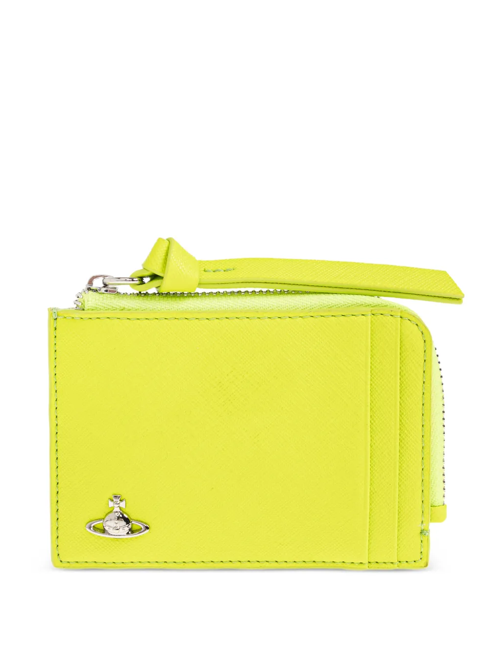 Vivienne Westwood Orb-plaque cardholder - Verde