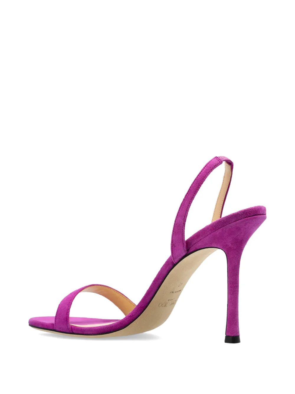 Jimmy Choo Jenn suede sandals Roze