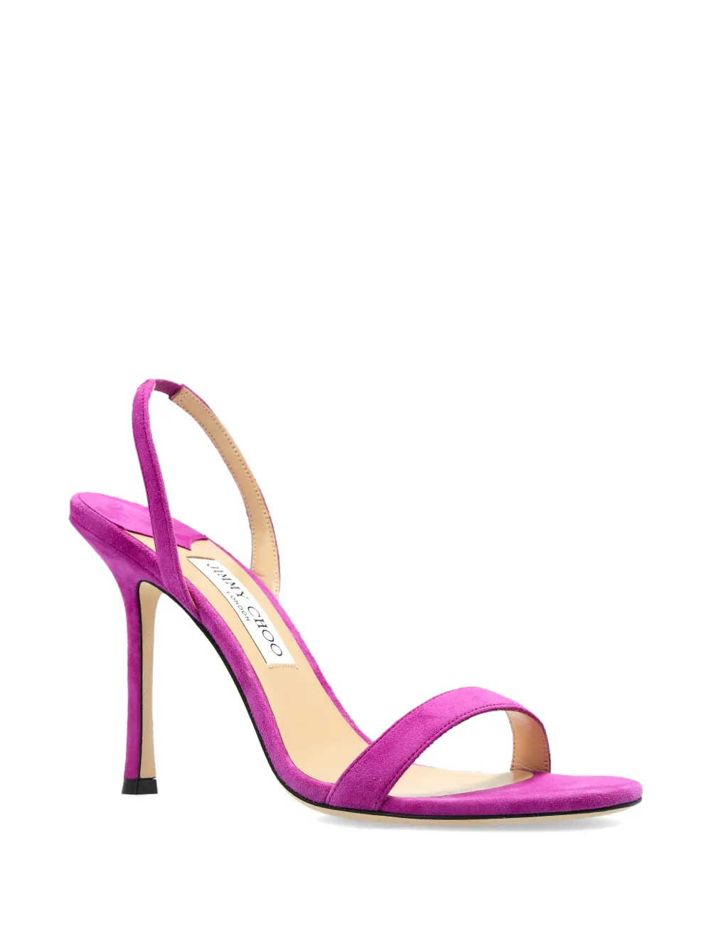 Jimmy Choo Jenn suede sandals Roze