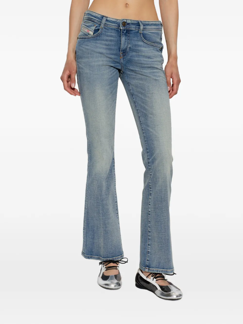 Diesel 1969 D-Ebbey bootcut jeans Blauw