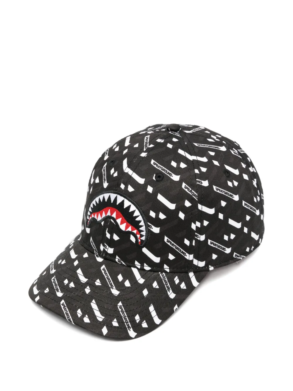 Sprayground Babies' Logo-print Baseball Cap In Black