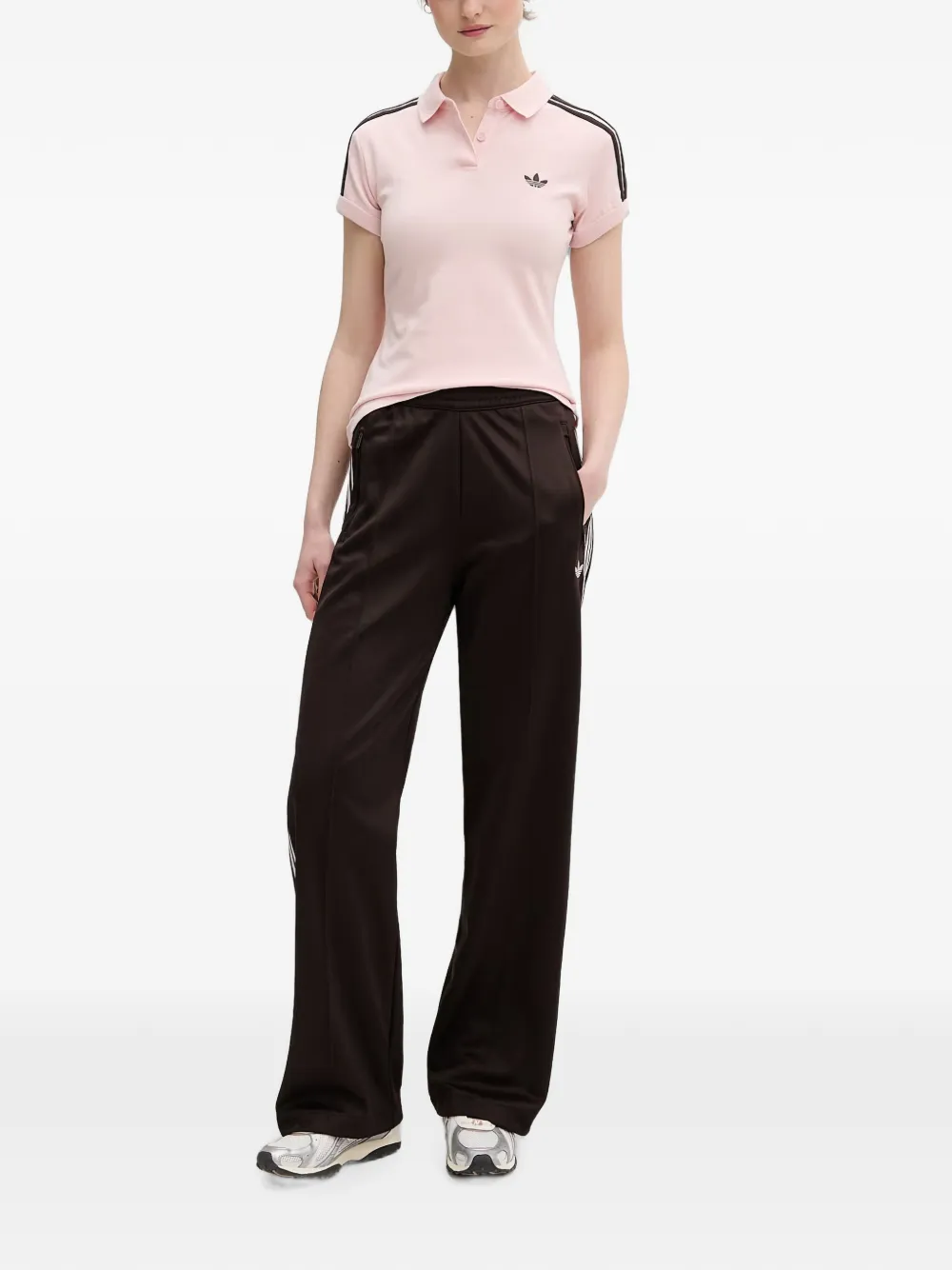 adidas logo-embroidered side-stripe track pants Bruin