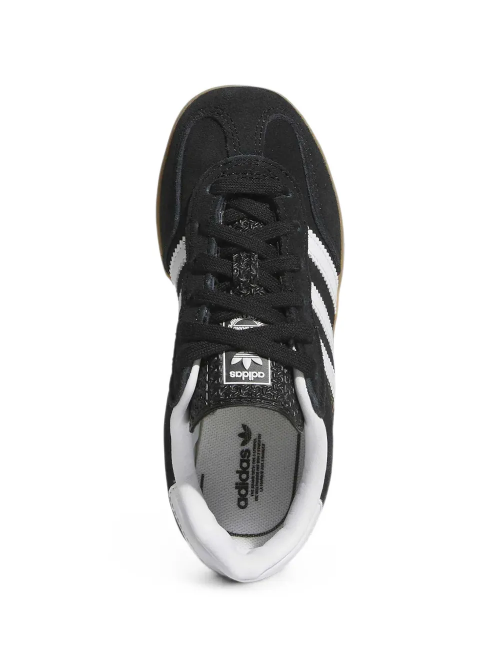 adidas Kids Gazelle Indoor logo-print sneakers Zwart