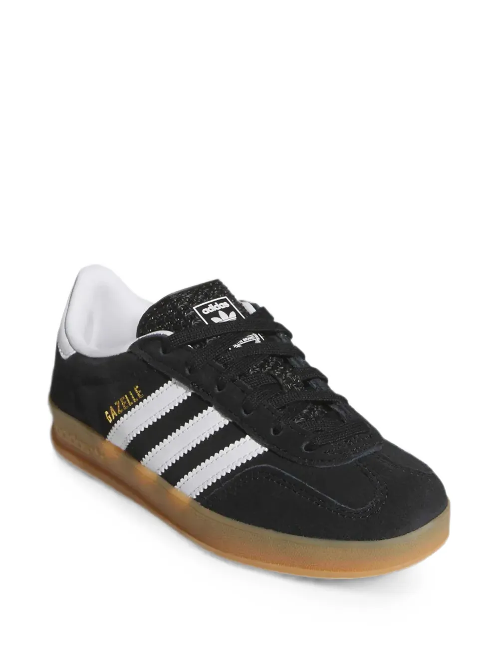 adidas Kids Gazelle Indoor logo-print sneakers Zwart