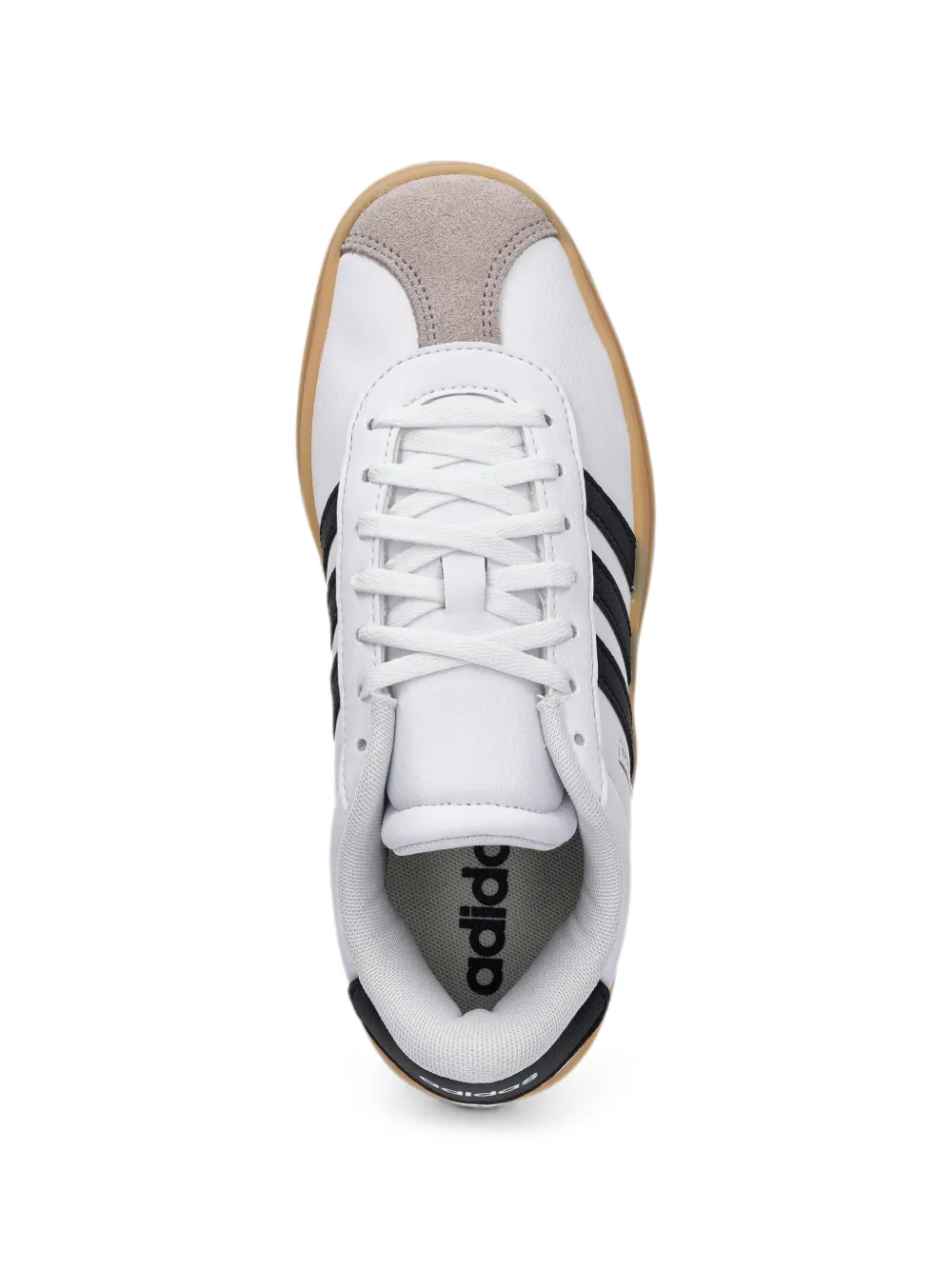 adidas Kids VL Court Bold platform sneakers Wit