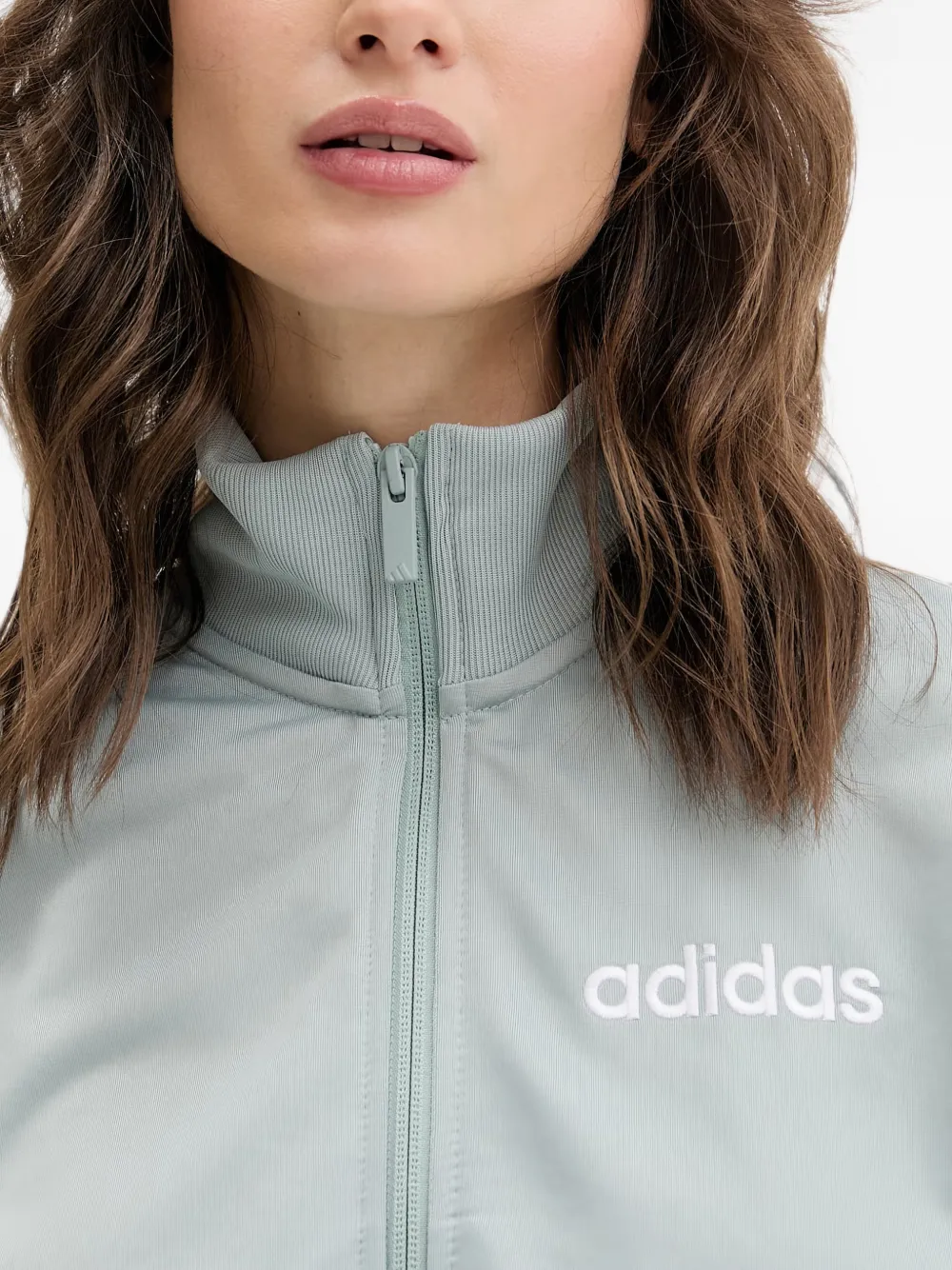 adidas Glam trainingspak met logo-print Groen