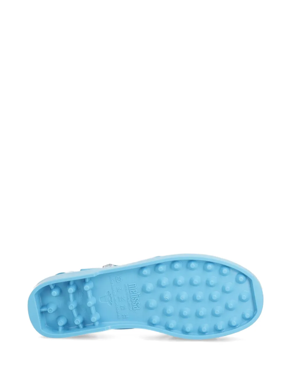Melissa cage-style buckled sandals Blauw