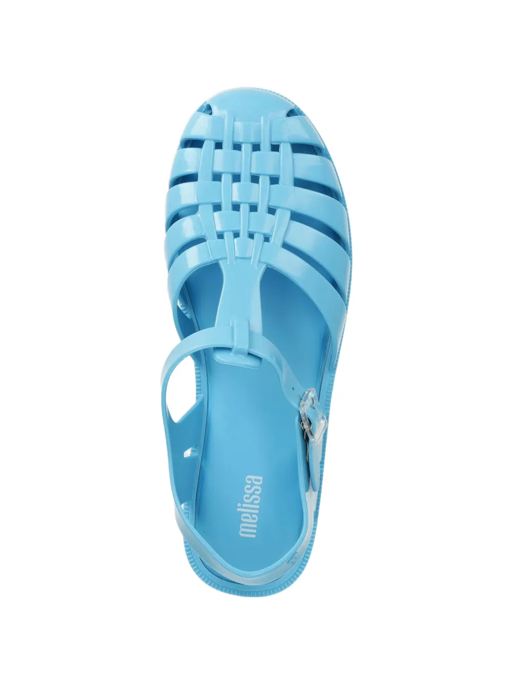 Melissa cage-style buckled sandals Blauw