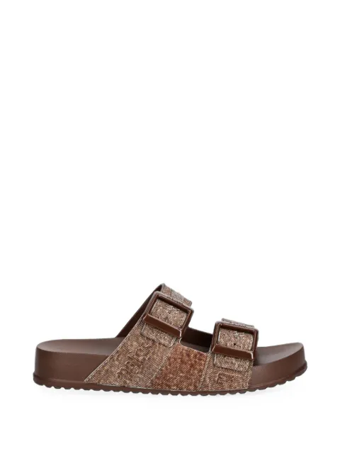 Melissa Cozy M buckle-fastening slides