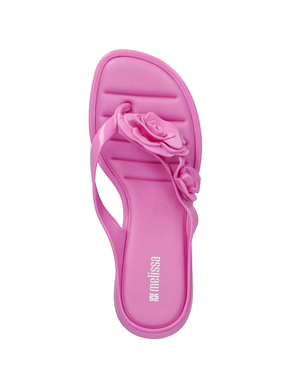 Melissa Petals kitten-heel flip-flops Roze