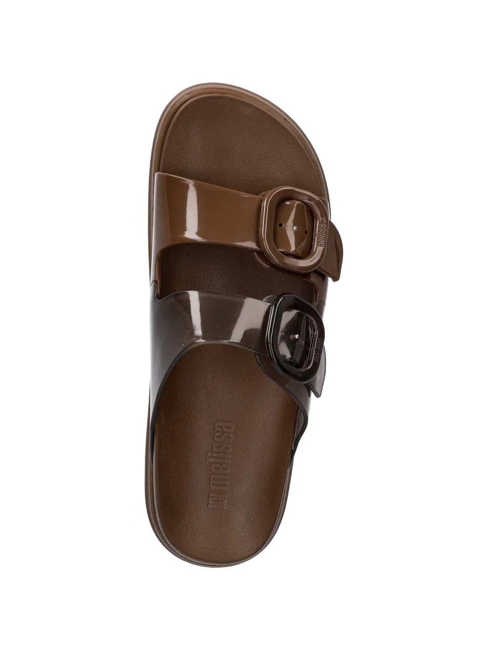 Melissa Cozy buckle-fastening sandals Bruin