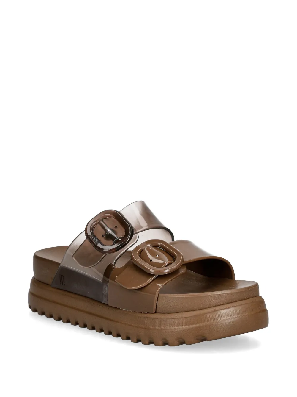 Melissa Cozy buckle-fastening sandals Bruin
