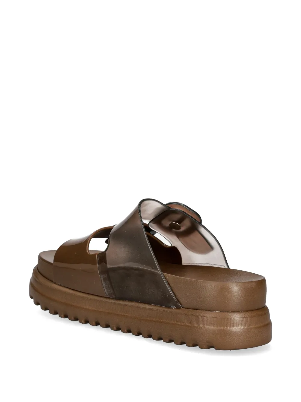 Melissa Cozy buckle-fastening sandals Bruin