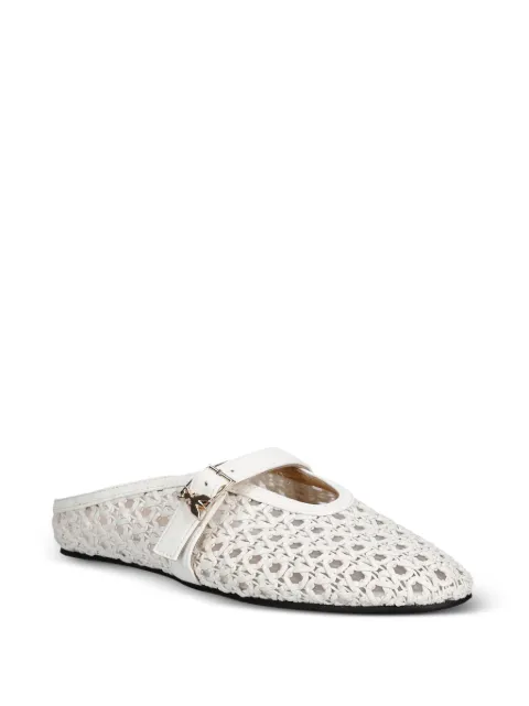 Patrizia Pepe girl mules tejidos con correa con hebilla