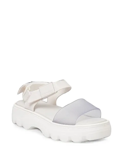 Mini Melissa Kick Off touch-strap platform sandals