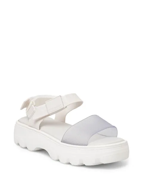 Mini Melissa Kick Off touch-strap platform sandals