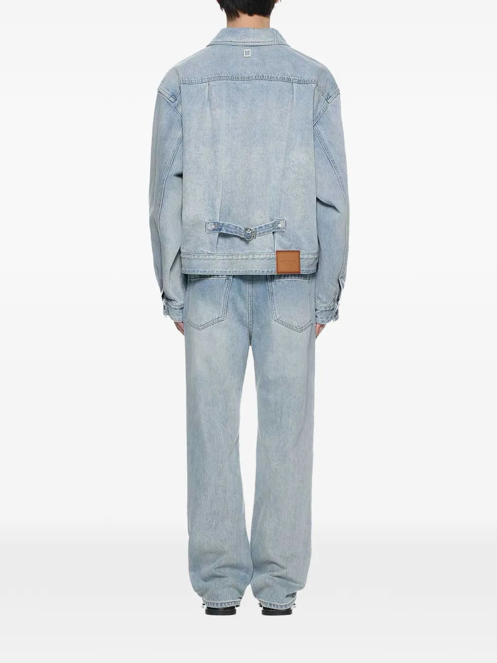 Wooyoungmi Jack met logopatch Blauw
