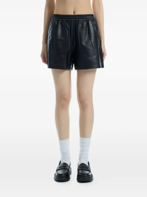 Arma leather Fyona shorts