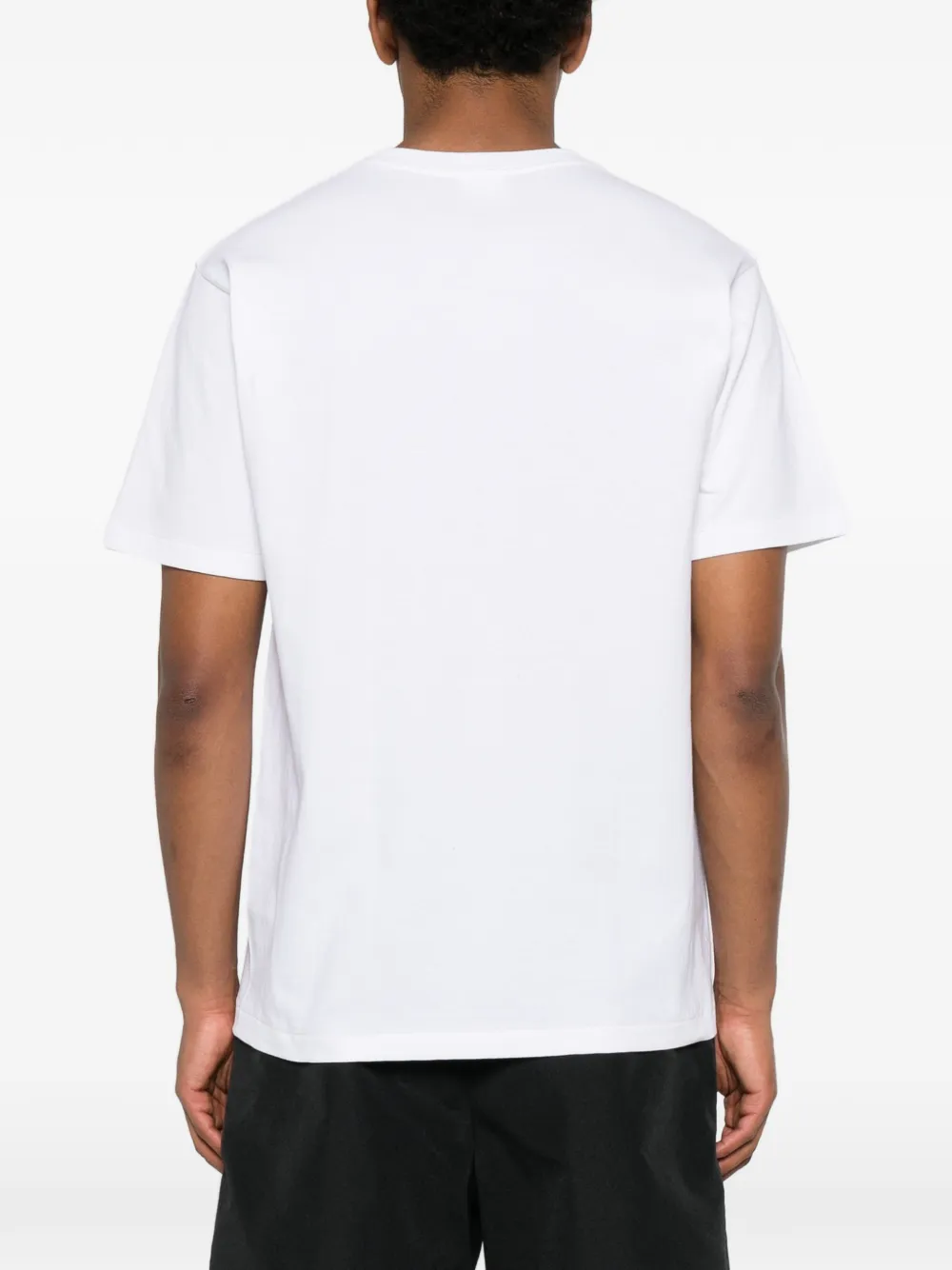 A BATHING APE T-shirt met camouflageprint Beige