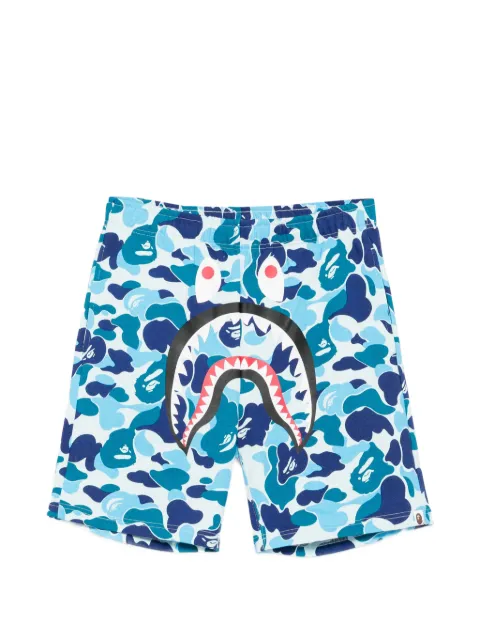 A BATHING APE® Shark ABC Camo shorts