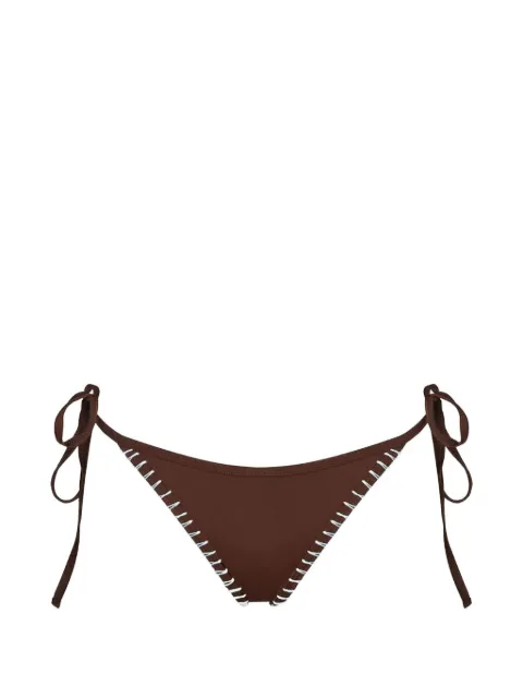 KIÓHNE Zoe hand-embroidered bikini bottoms