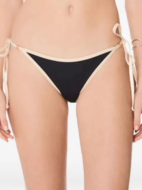 KIÓHNE Zoe jacquard-effect bikini bottoms