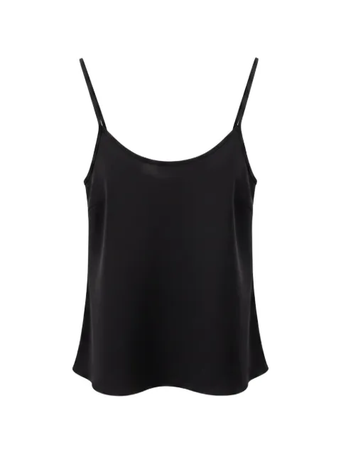 Black Label sleeveless spaghetti-strap top