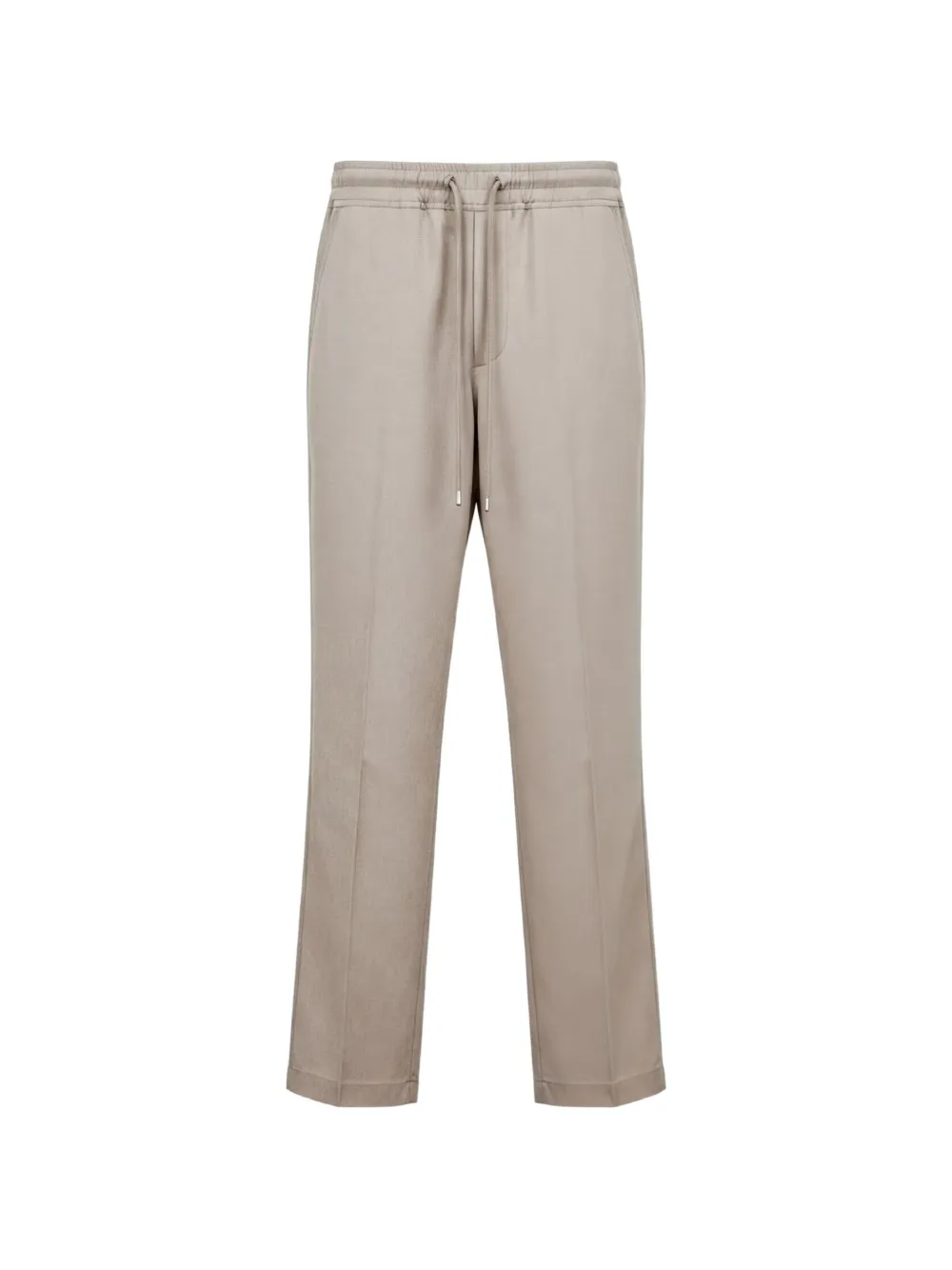Rick Owens drawstring-waist tapered trousers - Toni neutri