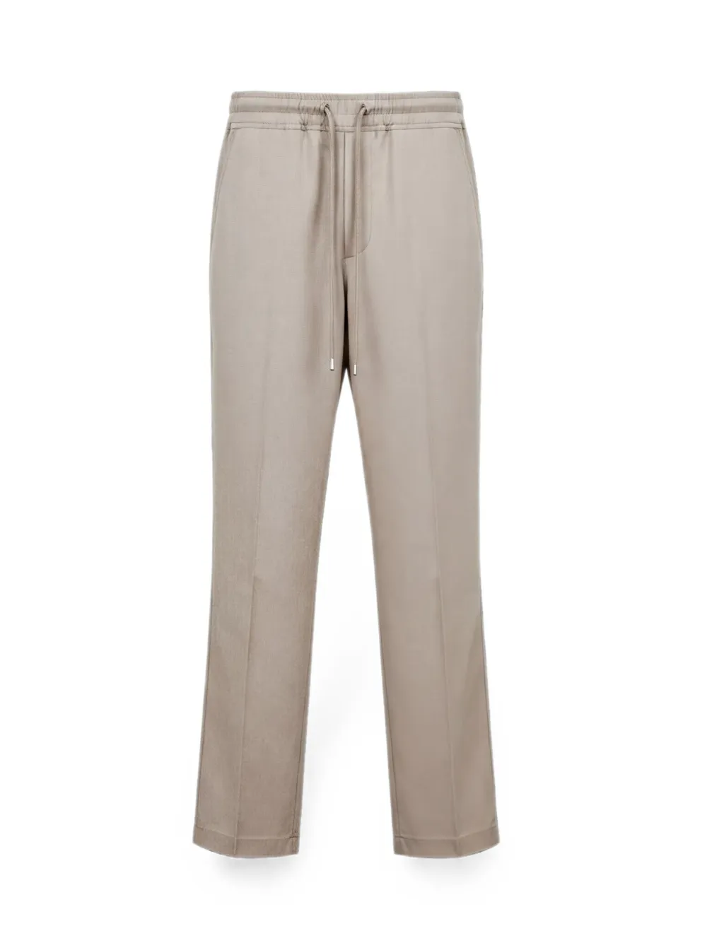 Rick Owens Broek met trekkoordtaille en toelopende pijpen Beige