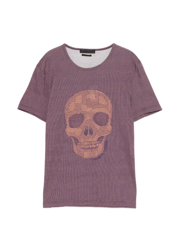 Alexander McQueen スカルプリント Tシャツ | パープル | FARFETCH JP