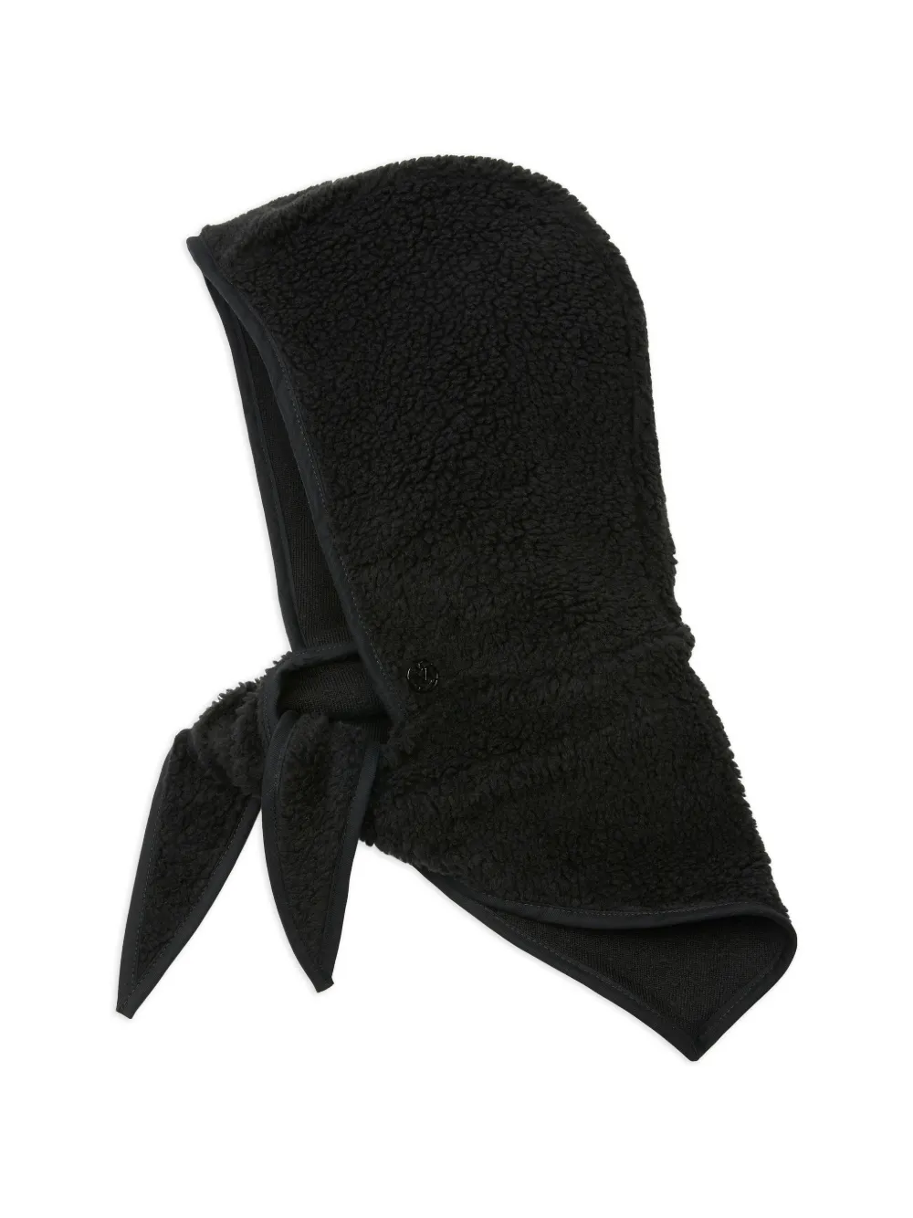 Maison Michel Cappello Hazel effetto shearling - Nero