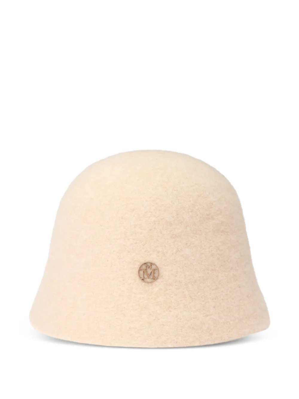 Maison Michel Cappello Pablo con logo - Toni neutri