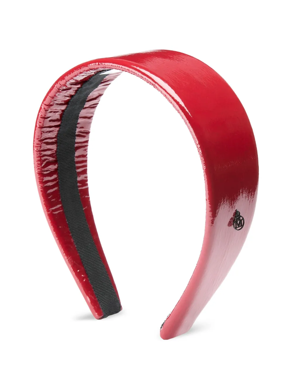 Maison Michel Elizabeth Haarreif in Lackoptik - Rot