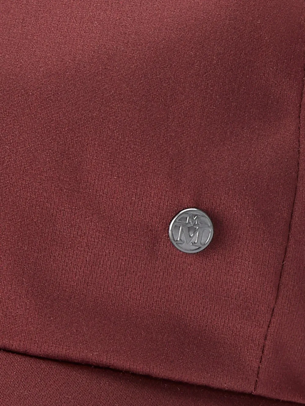 Maison Michel Honkbalpet met logo Rood