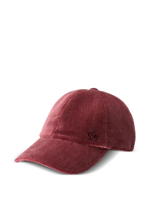 Maison Michel gorra con detalle del logo