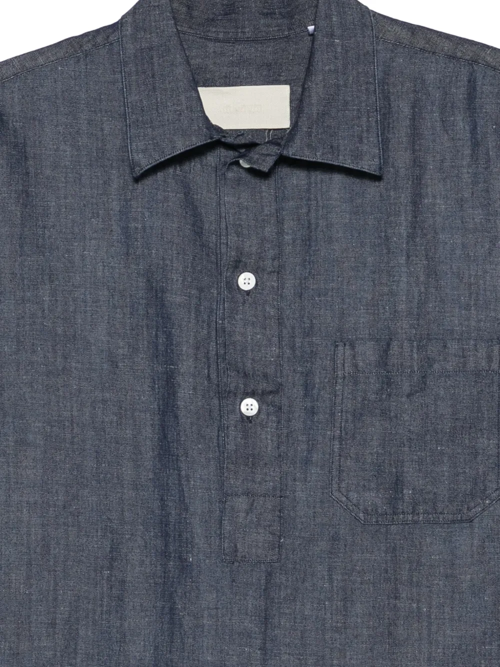 Costumein Overhemd met opgestikte zak Blauw